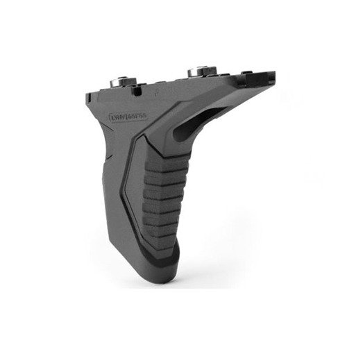 SI LINK Angled HandStop with Cable Management System   M-LOK and KeyMod Compatible- Black