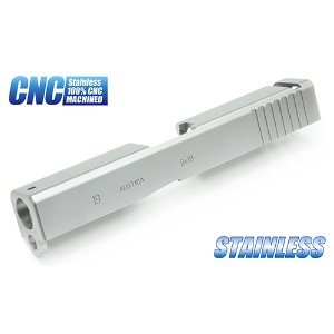 가더사 Stainless CNC Slide for MARUI G19 (Metallic Silver)