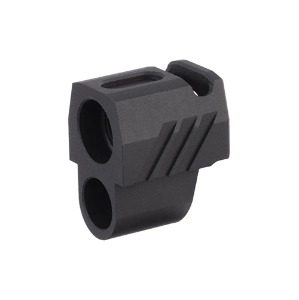 PRO ARMS PMM 14mm CCW Compensator - for Umarex / VFC SIG M17 / M18 GBB Airsoft [Black/TAN]